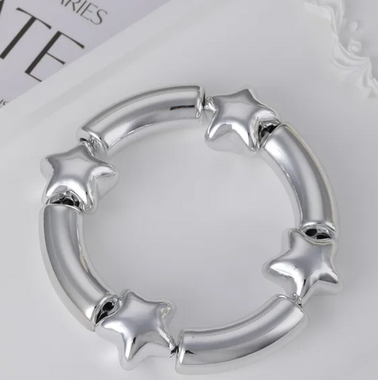 PULSERA SILVER STAR