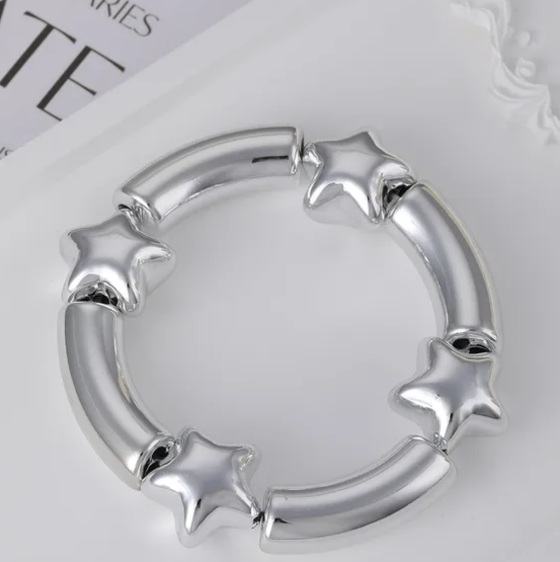 PULSERA SILVER STAR