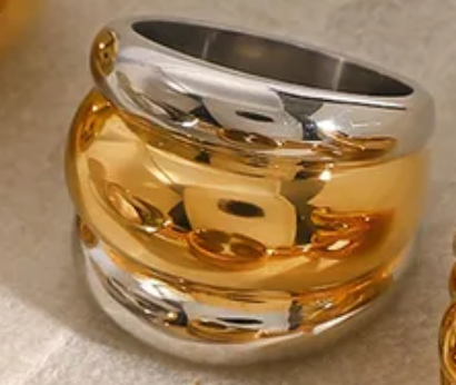 ANILLO CHUNKY MIXTO