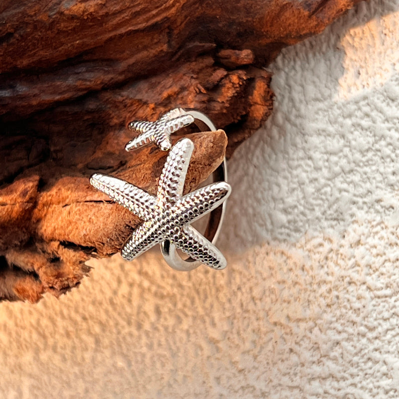 Anillo Double Starfish