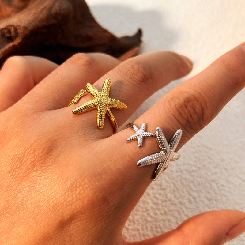 Anillo Double Starfish