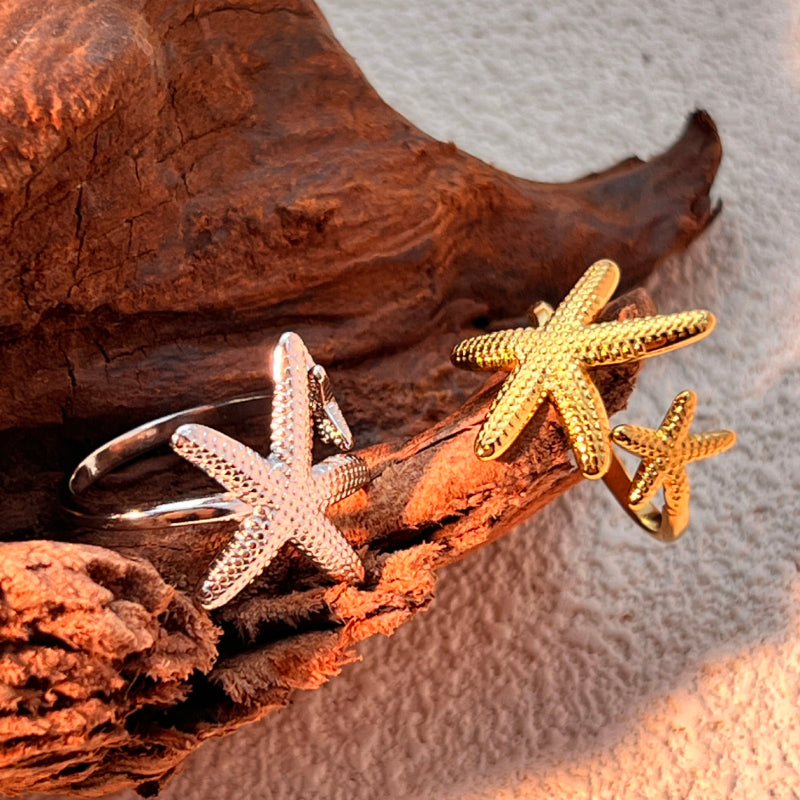 Anillo Double Starfish
