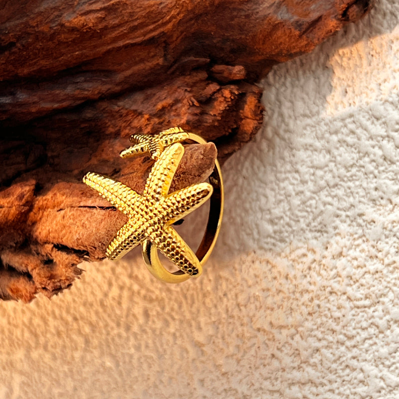 Anillo Double Starfish