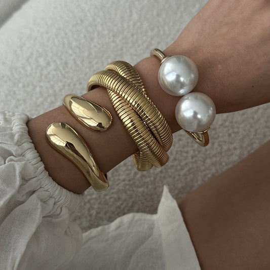 PULSERA TRIPLE GOLD