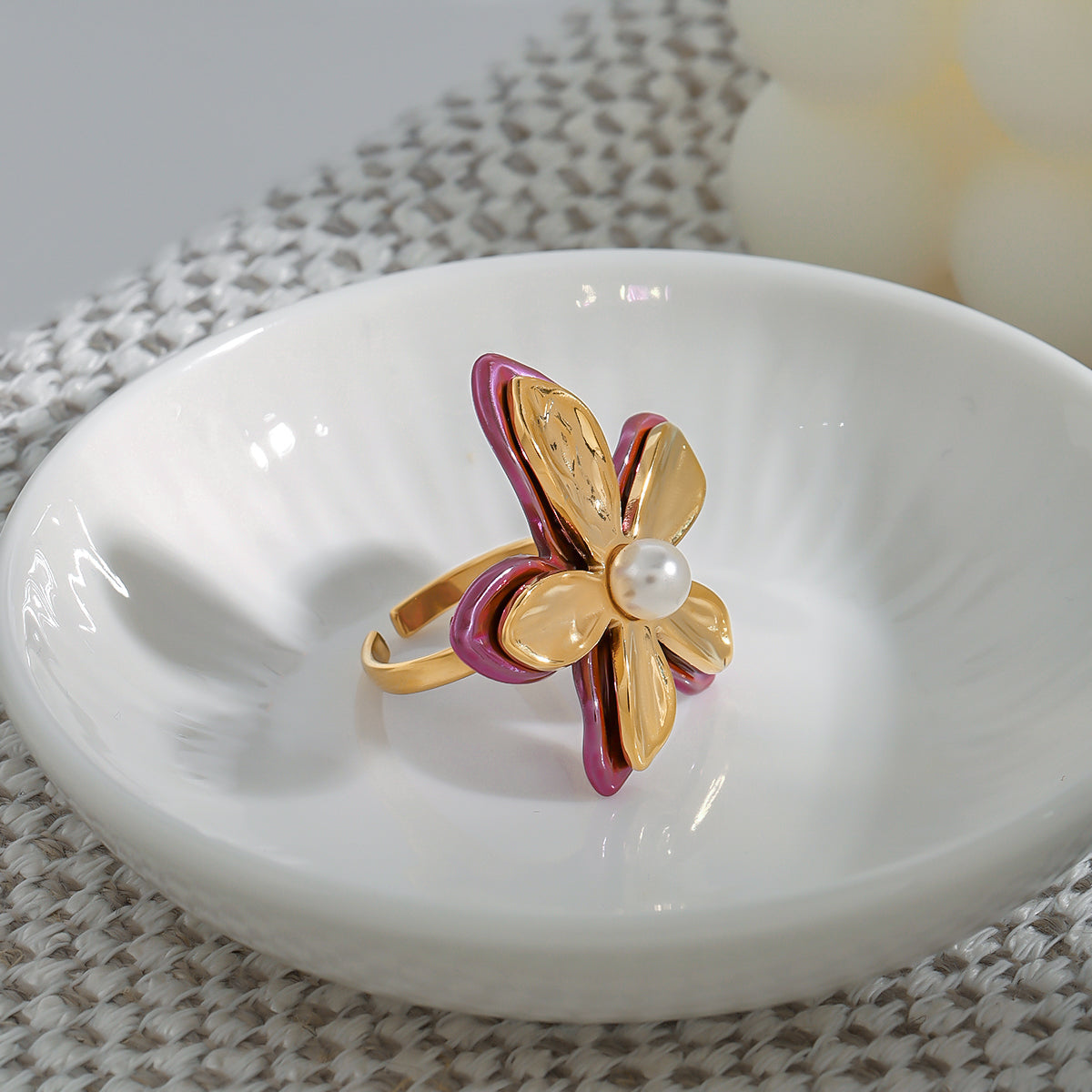 ANILLO PINK FLOWER